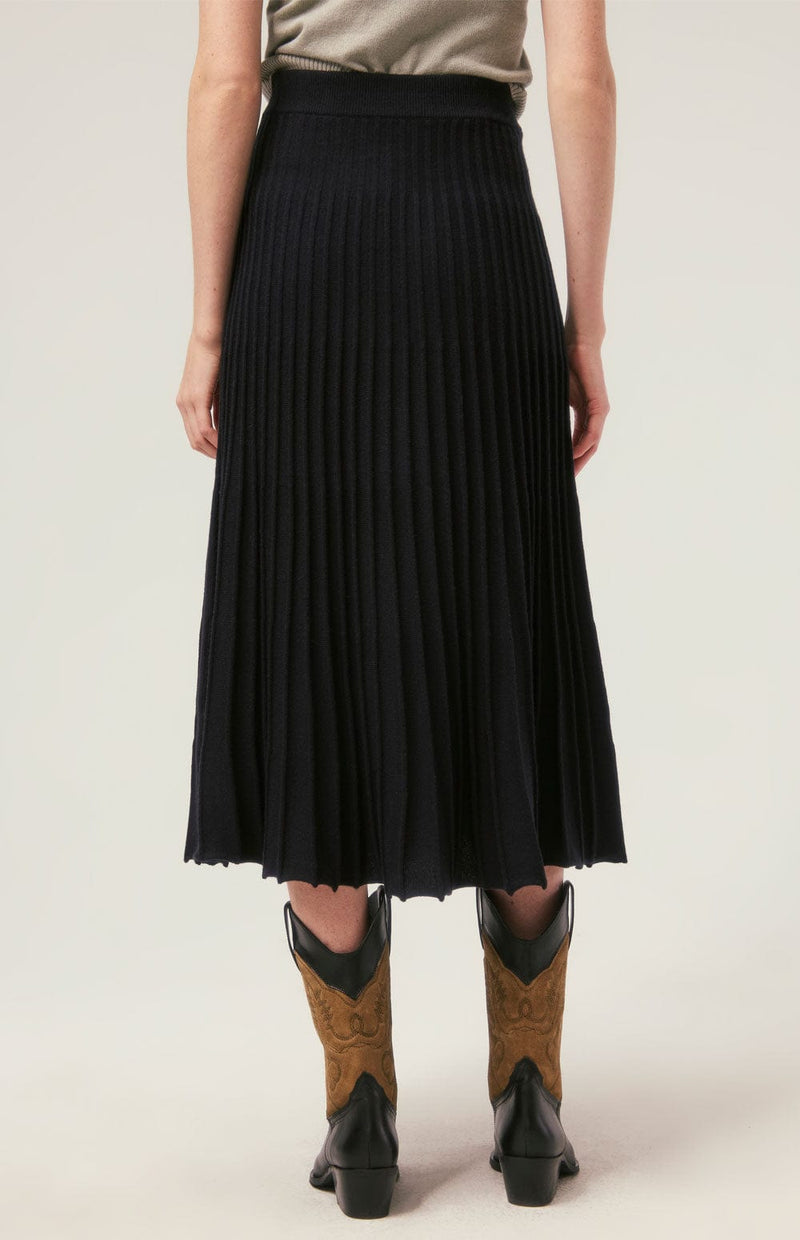 ANR Womens Skirt Kaia Midi Skirt | Black