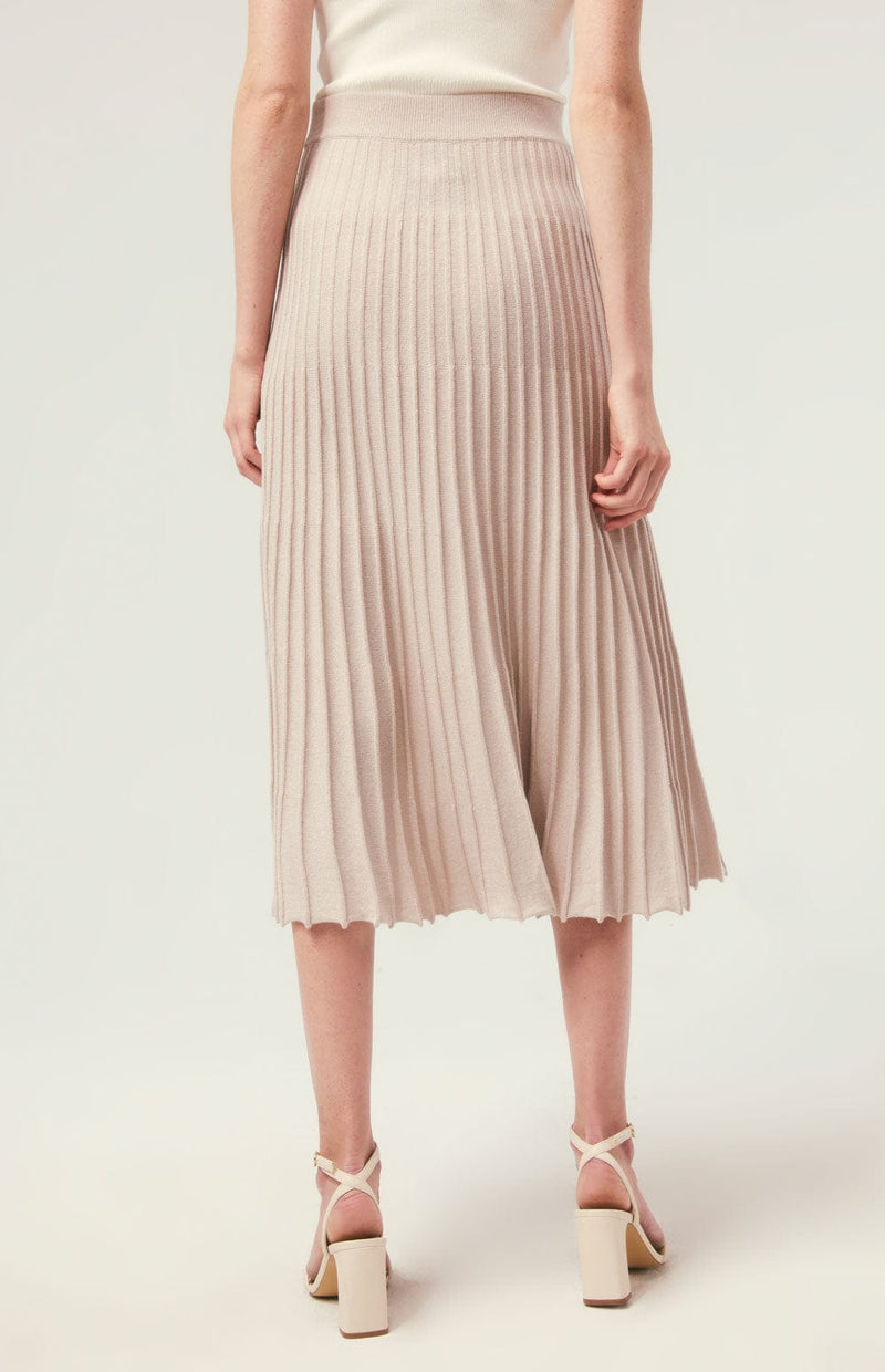 ANR Womens Skirt Kaia Midi Skirt | Silver Grey