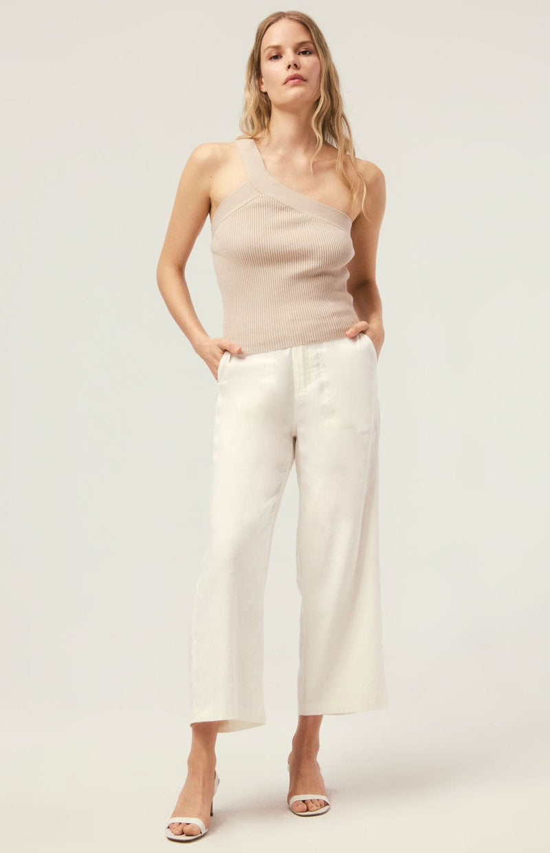 ANR Womens Sleeveless Shirt Kenna Top | Silver Grey