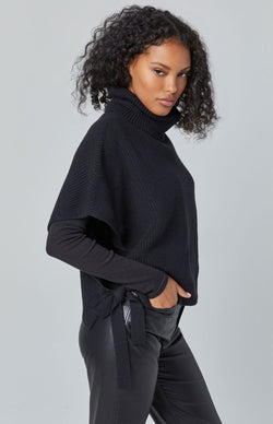 ANR Womens Sweater Akira Sweater Vest | Black