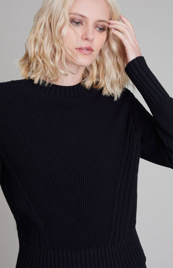 ANR Womens Sweater Dev Sweater | Black