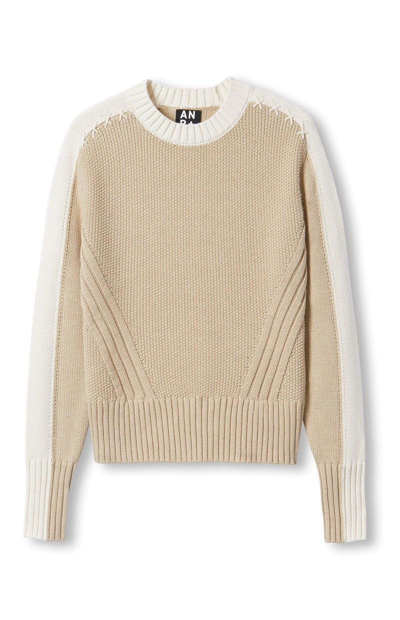 ANR Womens Sweater Dev Sweater | Heather Oatmeal