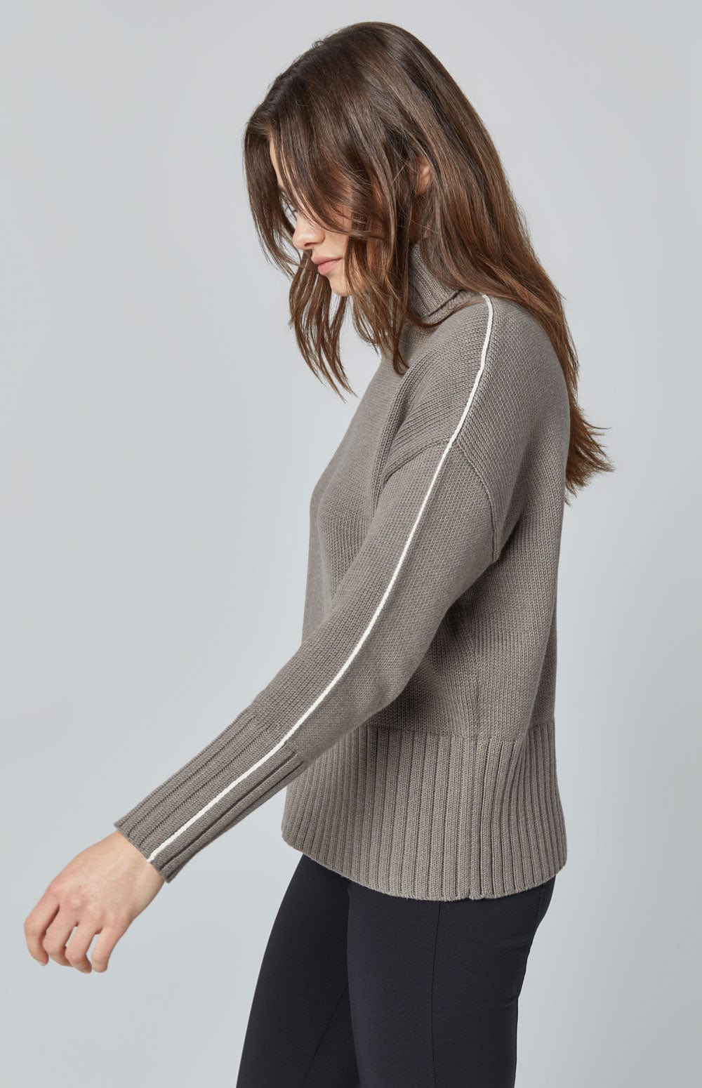 ANR Womens Sweater Elis Sweater | Heather Taupe