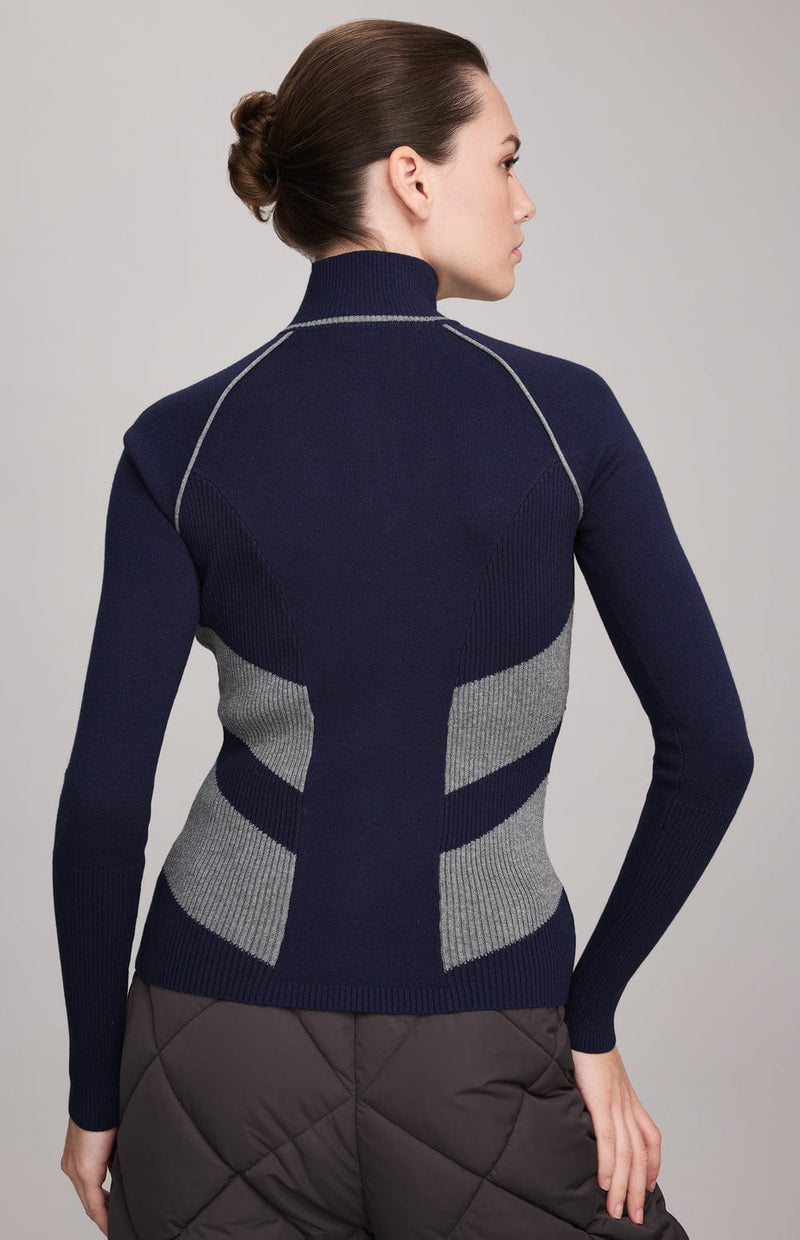 ANR Womens Sweater Lara II Sweater | Navy