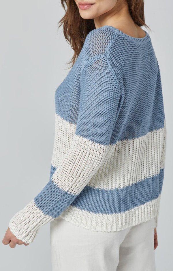 ANR Womens Sweater Tatum Sweater | Light Blue